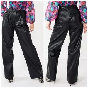 Juniors' SO® Faux-Leather Wide Leg Pants - SZ 13